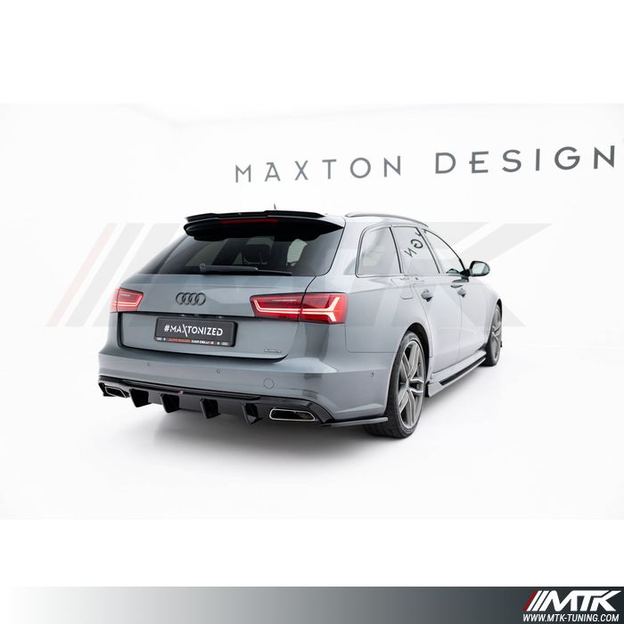 Diffuseur Maxton V2 Audi S6 et A6 S-Line C7 2014 - 2017